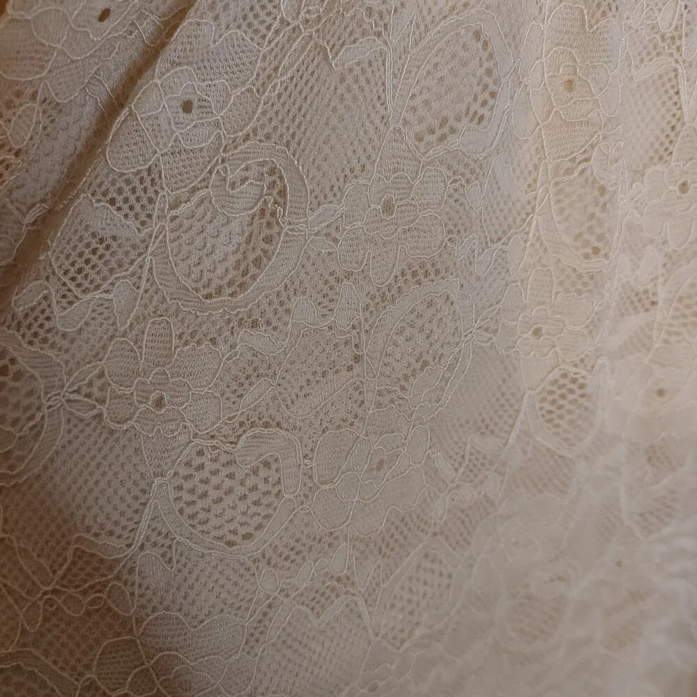 Torrid Size 00 Vanity Sizing Short Dress Stretchy Ivory Rehearsal Dinner Dress - Image 4