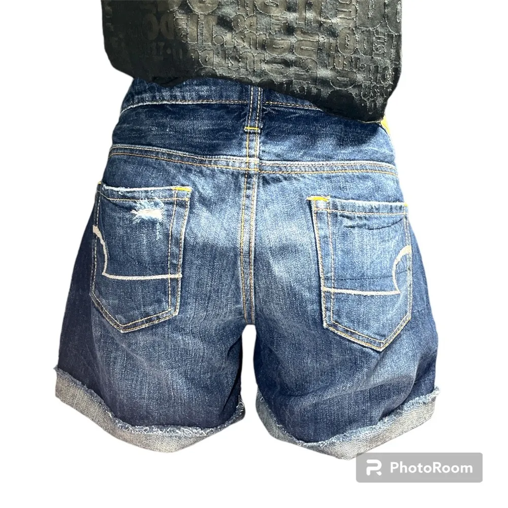 Distressed Denim Shorts - Image 3