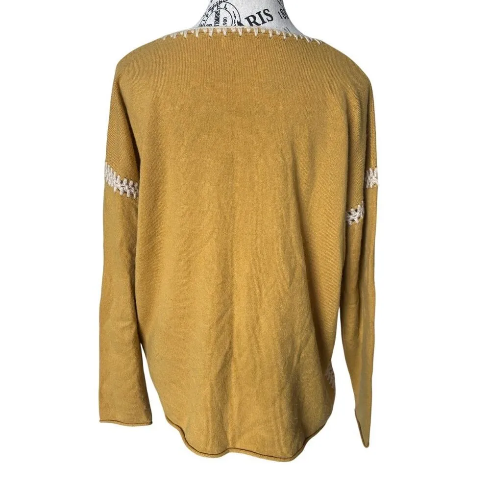 Johnny Was  100% Cashmere Sweater - Image 4