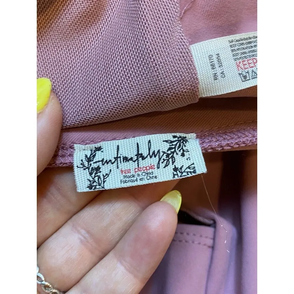 Free People Mauve Bodysuit Small - Image 4