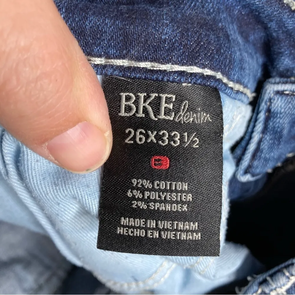 BKE denim Stella boot Cut Jeans size 26L - Image 8