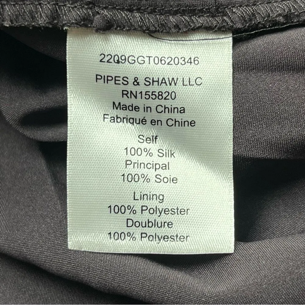 Veronica Beard Hedera Floral Mini Dress Womens 8 Oxblood Black Red Floral‎ NEW - Image 5