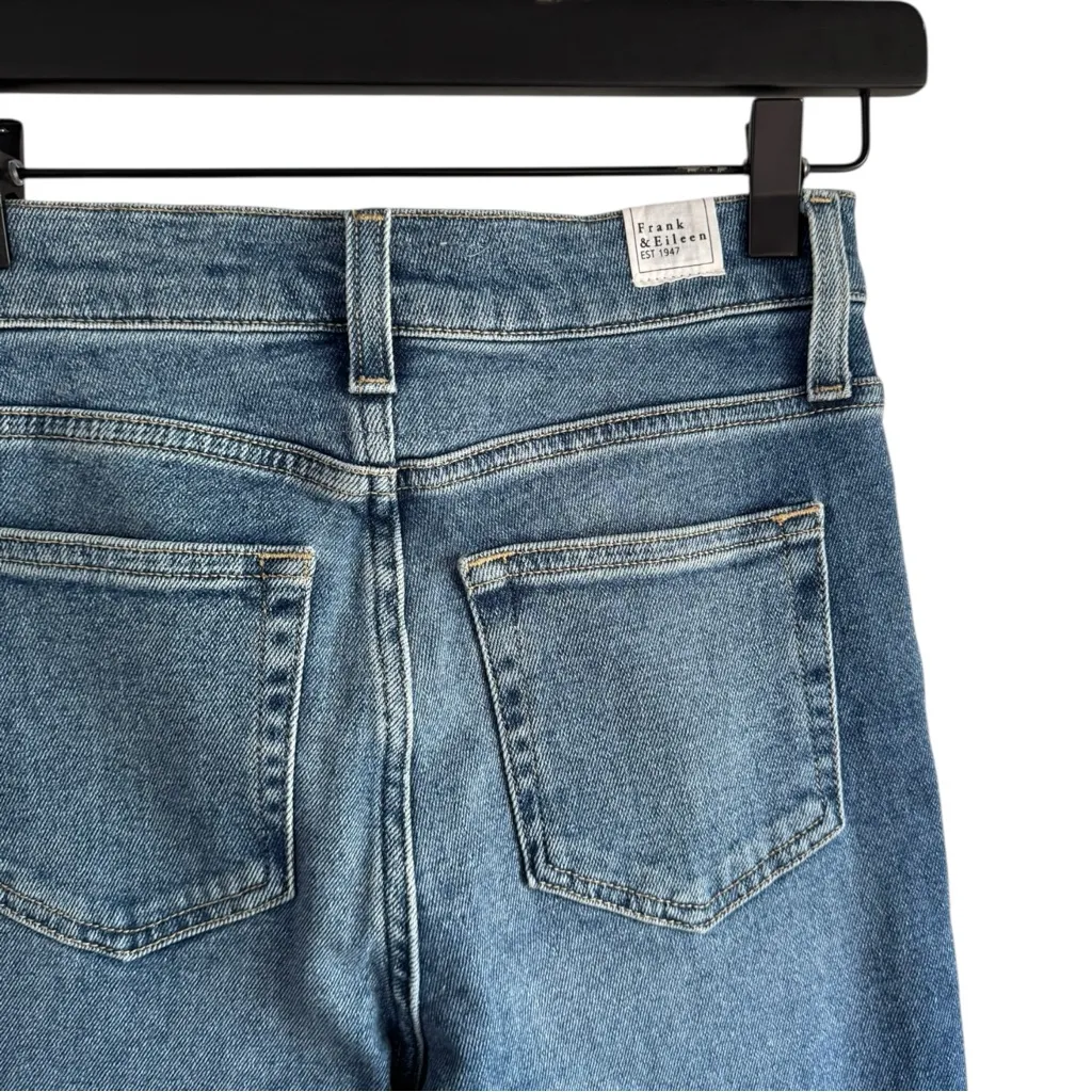 Frank & Eileen Cork Everyday Straight Leg Jeans Everyday Blue 24 - Image 4