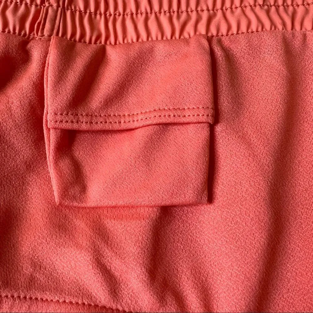 ATHLETA Plus Size Mesh Racer Run 4” Island Coral Breathable Short - Image 10