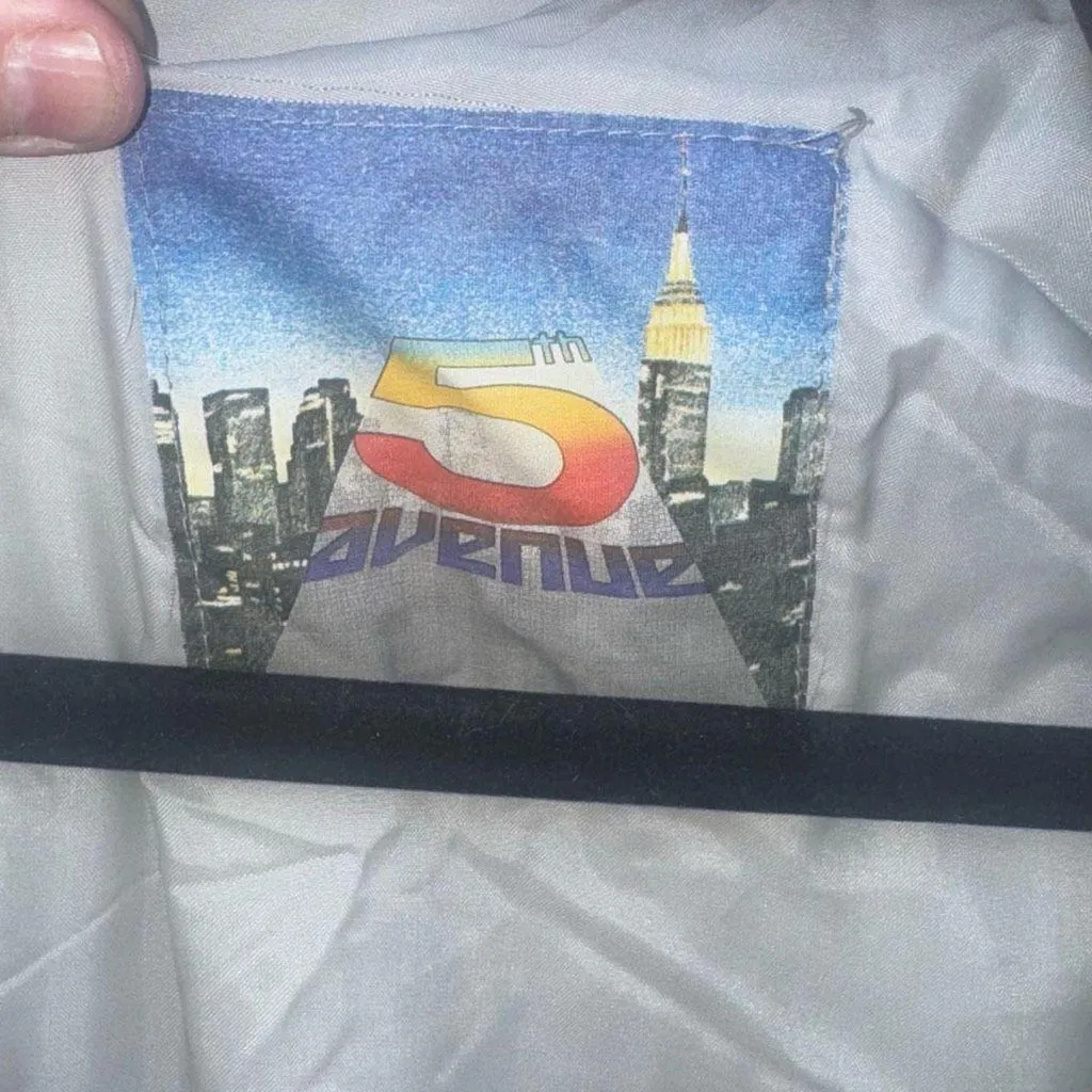 Vintage Black 5 AVENUE SNOWSUIT Ski Suit Size 40 USA fantastic no Sue all black - Image 6