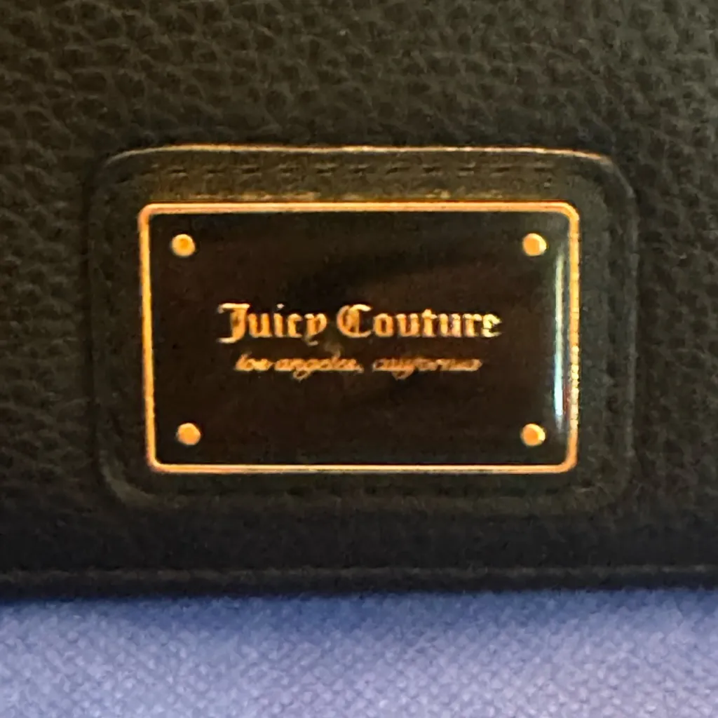 Juicy Couture Black Textured Wallet - Image 2
