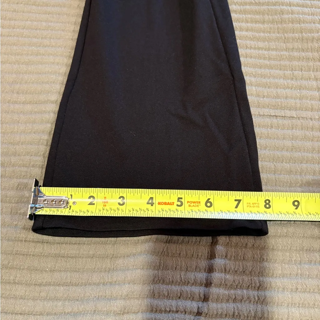 A New Day Women's High Waisted Ponte Flare Leggings Fashion Pants size M - Image 10