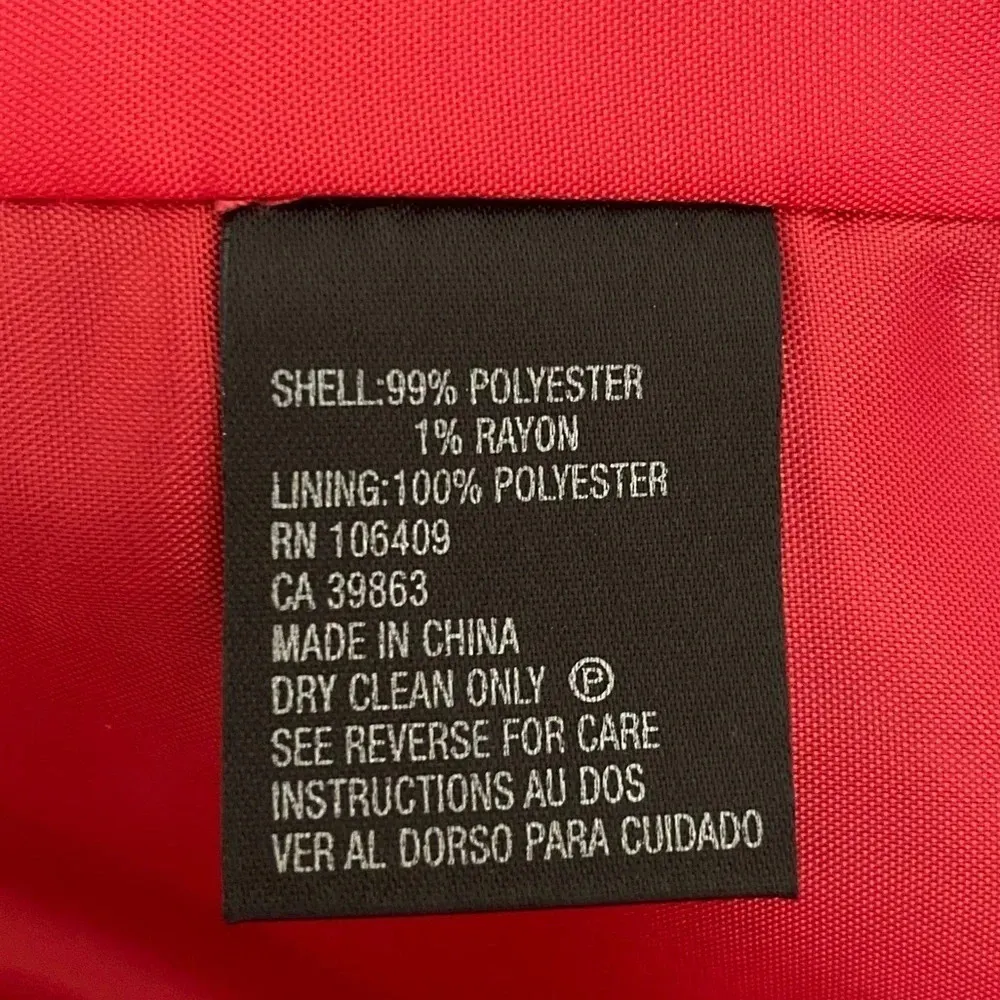 Tahari Striped Career Blazer Suit Jacket Black Professional wear Office Size 6 - Image 6