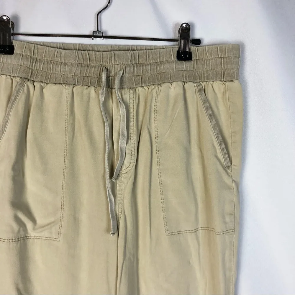 Splendid Leona Light Camel Brown Utility Jogger Pants S - Image 4