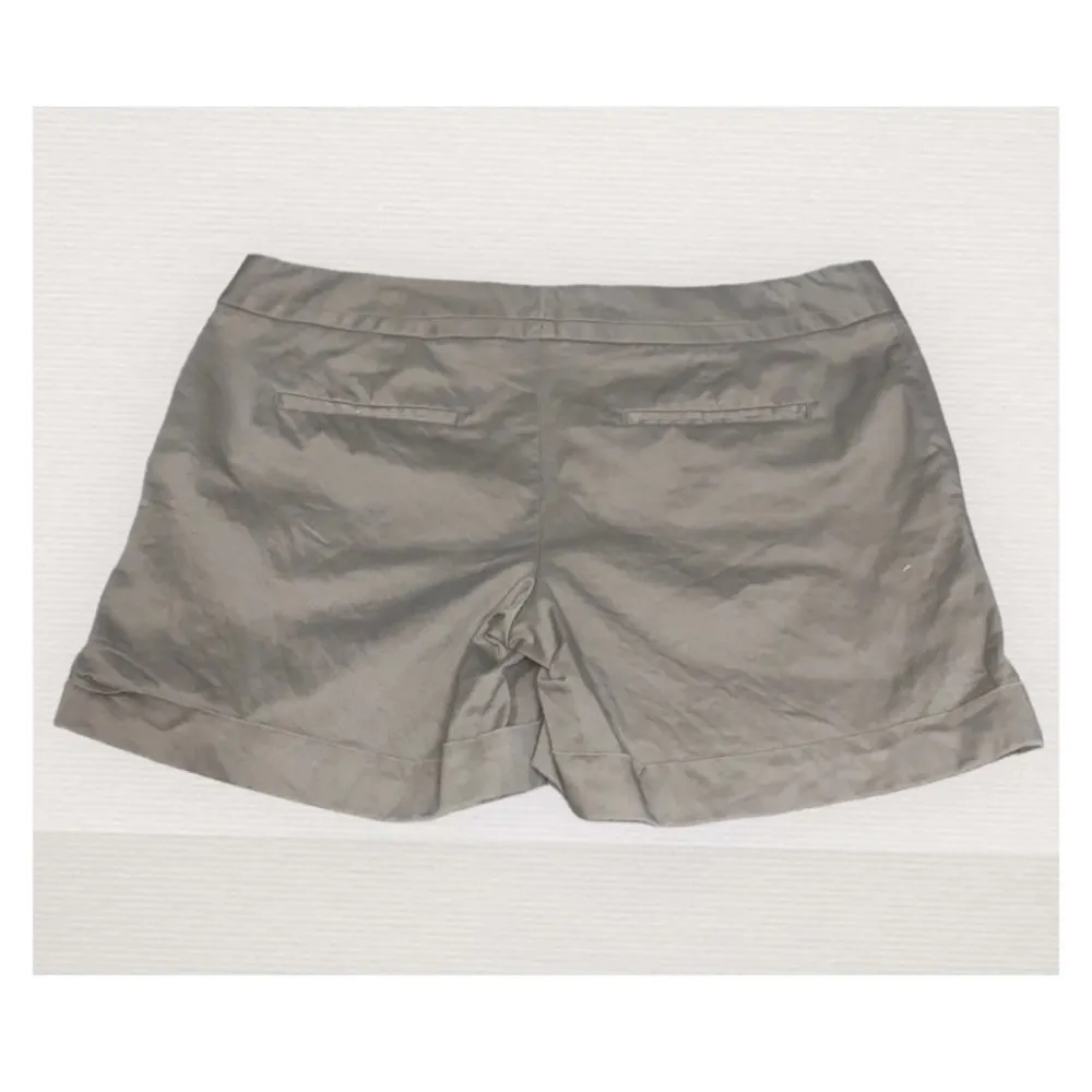 Vintage OutBack Red Cocoa Tan Cotton Blend Flat Front Cuffed Casual Shorts Sz 10 - Image 2