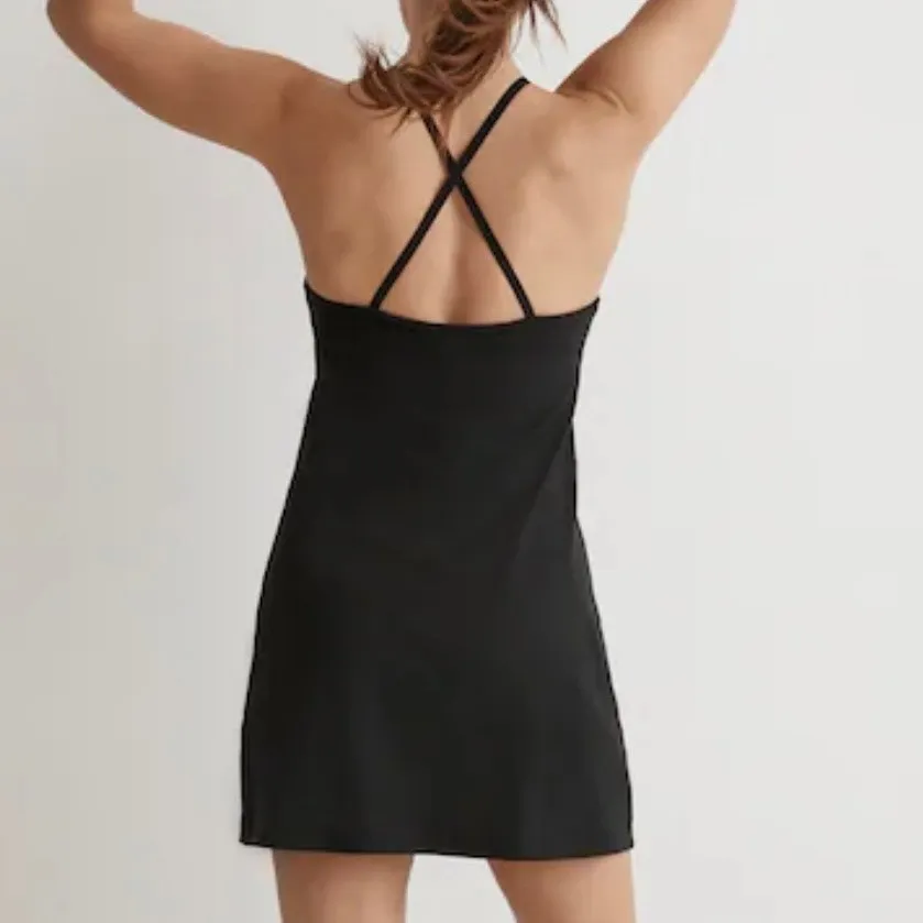 MWL x MADEWELL | Flex 2.0 Fitness Dress Athletic Athliesure Solid Black | Large - Image 2
