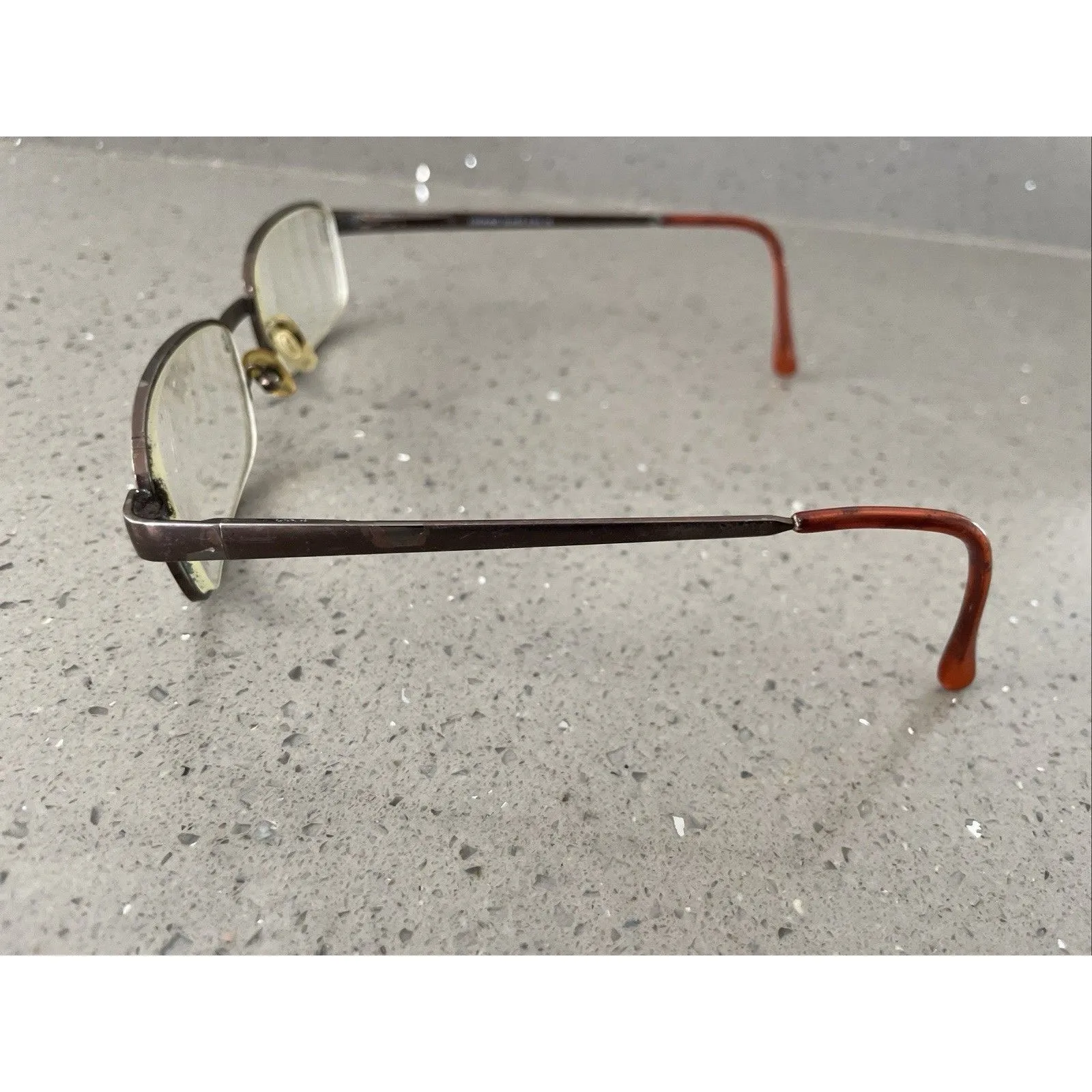 Looking Glass 6762 Eyeglasses FRAMES ONLY Matte Brown Glasses 55 - Image 4