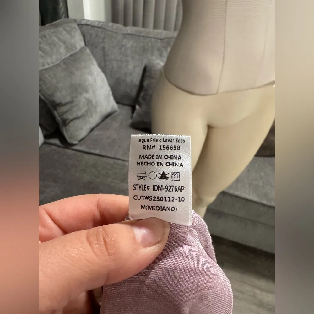 AMTIOUS 🌸 sequin corset dusty pink dress ✨ Size M - Image 13