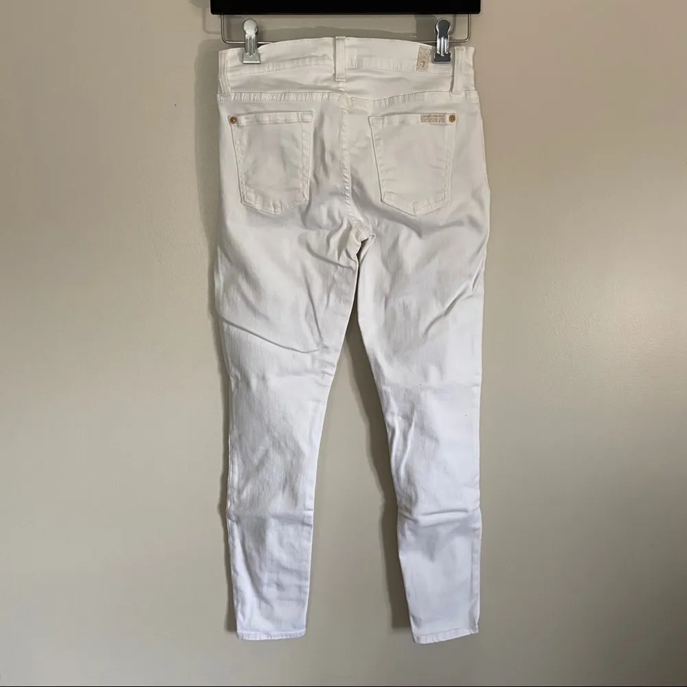 7 FOR ALL MANKIND Skinny Pants Jacquard Pattern - Image 4