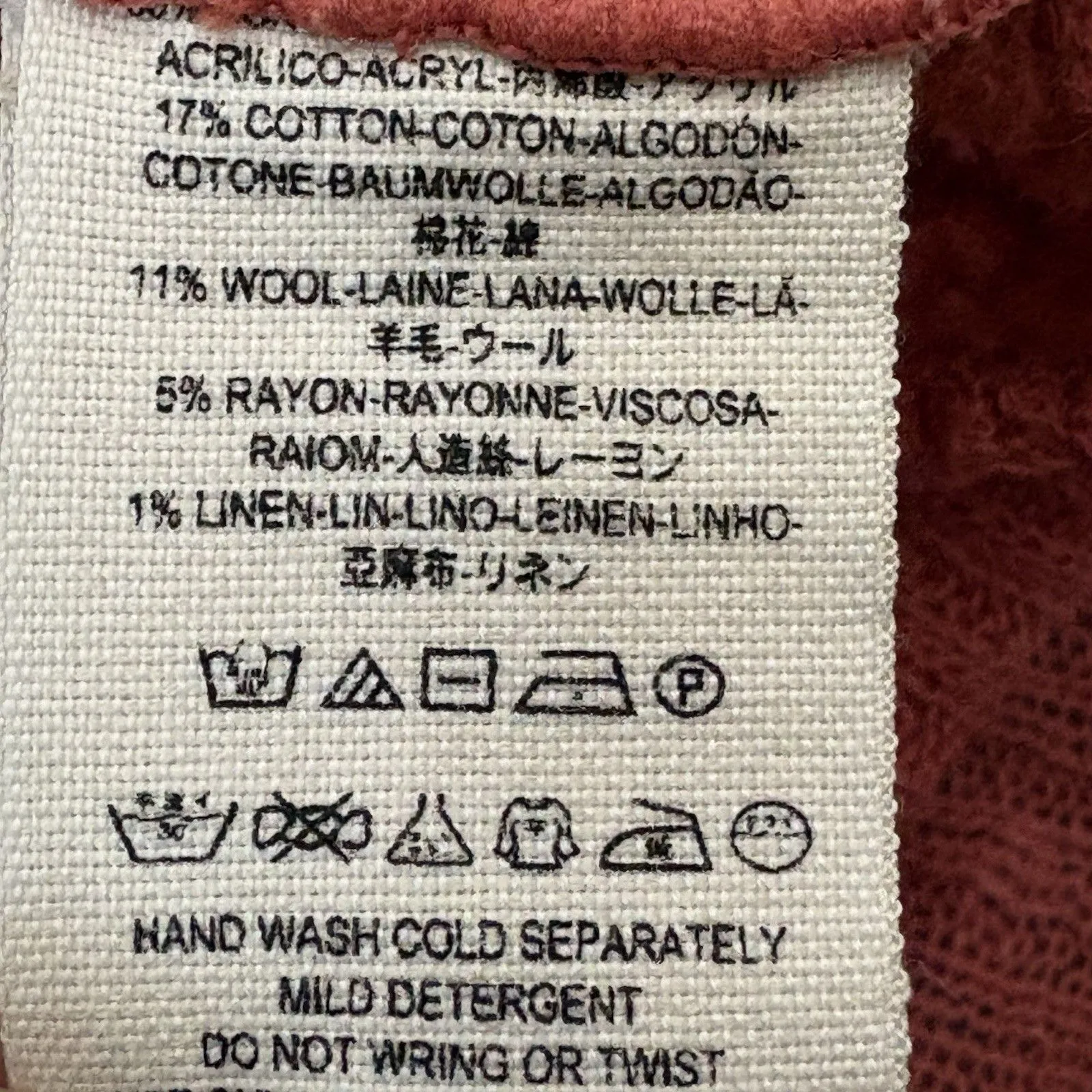 Free People Windows To My Soul Open Knit Ruffle Hem Crochet Sweater Sz S Boho - Image 10