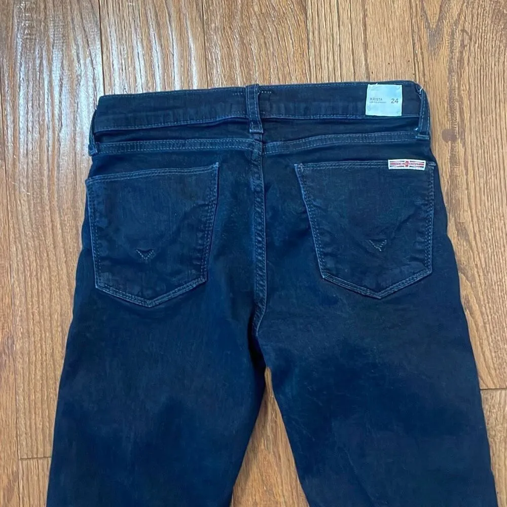 Hudson Krista dark wash low rise super skinny jeans 24 - Image 13