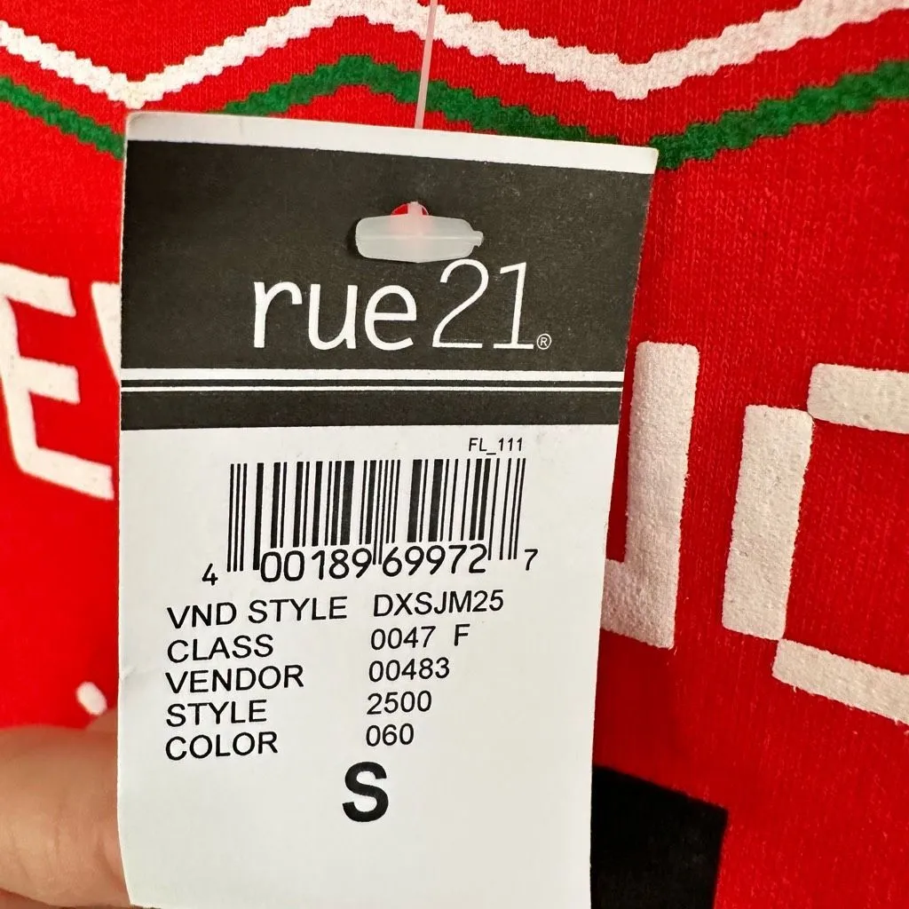 Rue 21 Freeze Women’s Small No Man Like a snowman sweatshirt NWT - Image 4