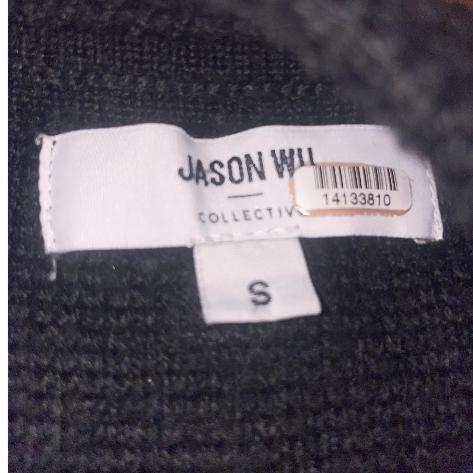 Jason Wu Black Cold Shoulder High‎ Neck Sweater merino wool blend size small - Image 4