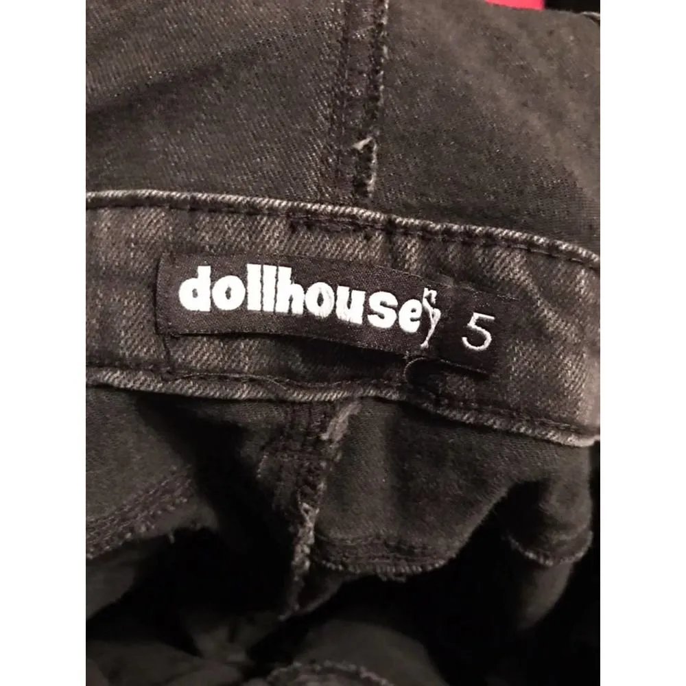 Black overalls‎ dollhouse size 5 - Image 8