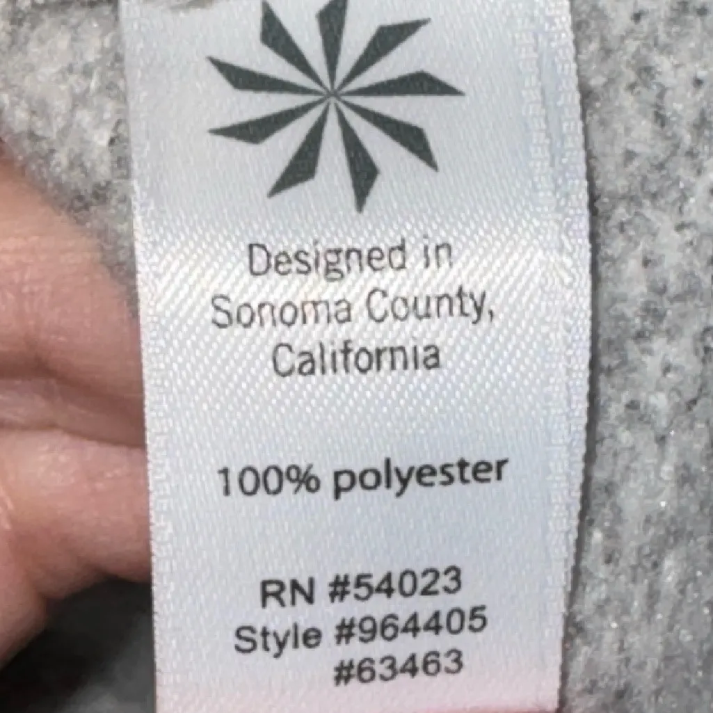 Athleta Trailwinds Hike Zip Jacket Herringbone Grey Women’s XS Extra Small - Image 8