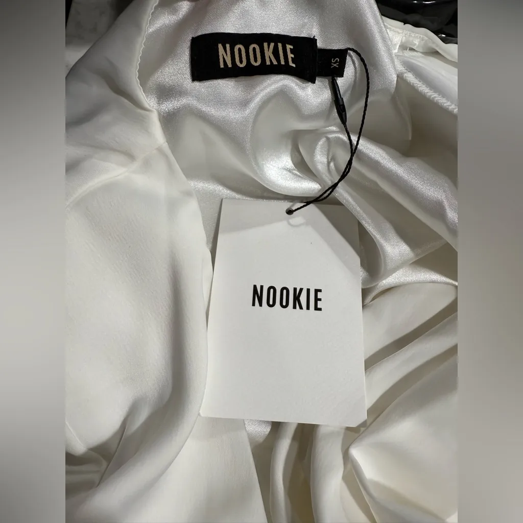NWT Nookie Stella Mini Dress in Ivory Sz‎ XS $269 - Image 7