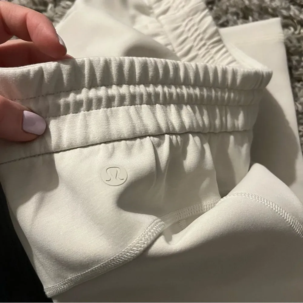 lululemon white opal softstreme high rise pants size 12 - Image 4