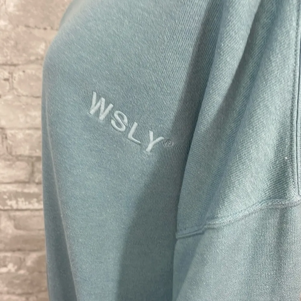 WSLY Ecosoft Ombre Logo Sweatshirt, Crew Blue Size L - Image 3