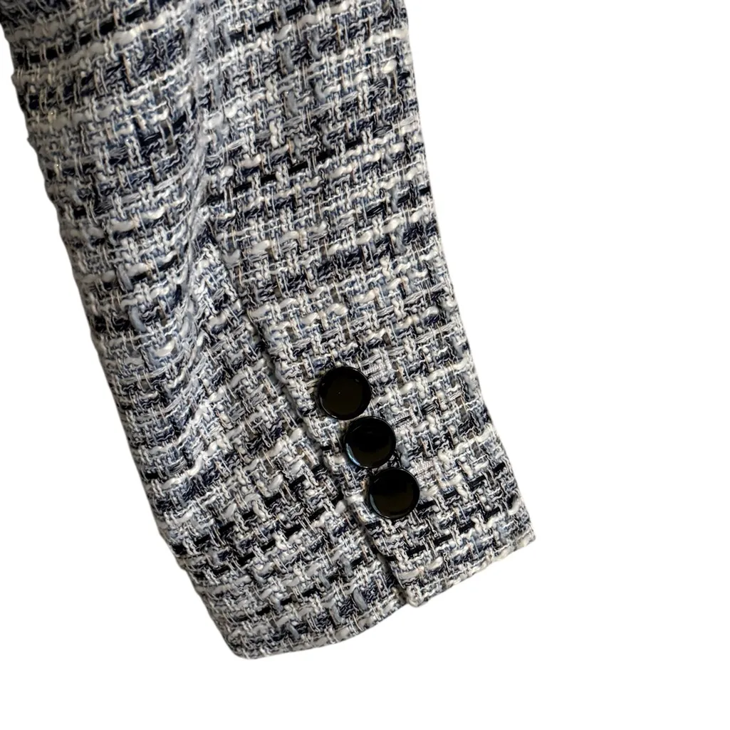 Karl Lagerfeld Women’s Tweed Blazer Size 10 - Image 9