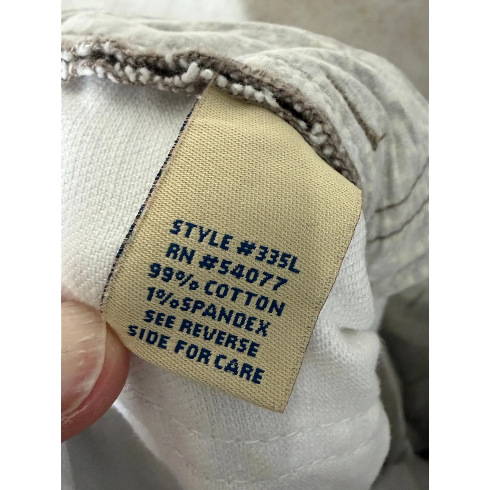 CAbi‎ Jeans Women's White Denim Flare Zipper Pocket Jeans Size 8 Casual Everyday - Image 9