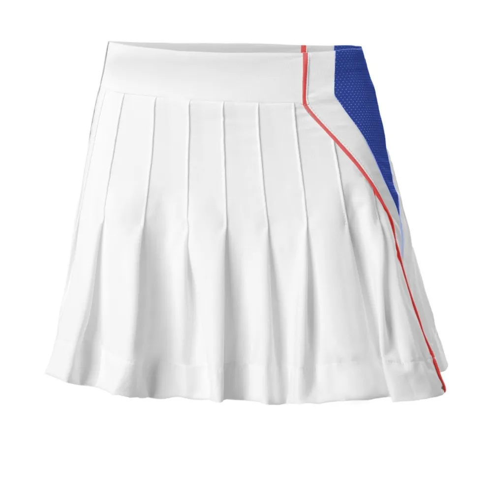 Lucky in Love Long Techno Pleated Skirt Women - Image 4