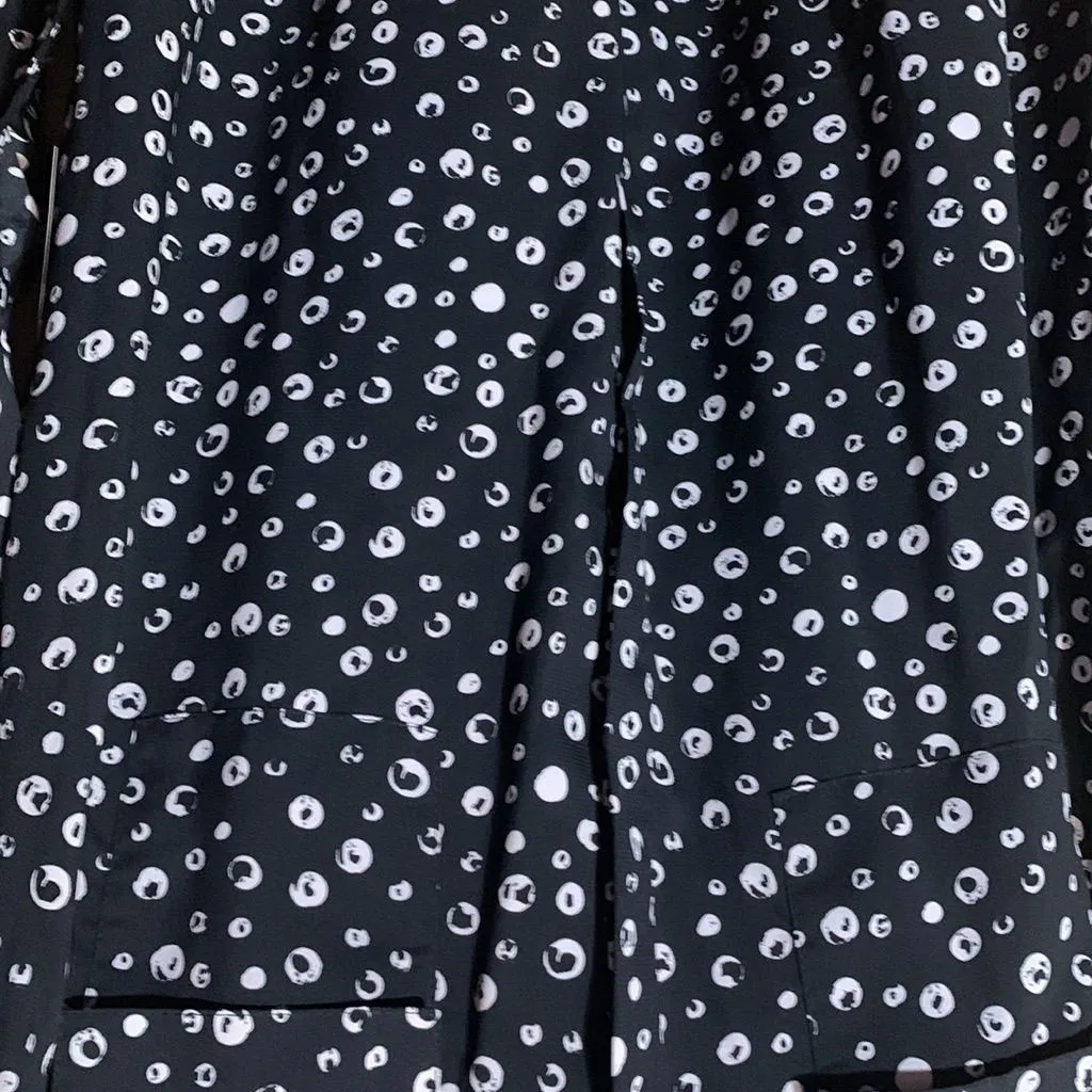 #331 3x Notations NWT Black 3/4 Sleeve Boxy Button Down Shirt - Image 4