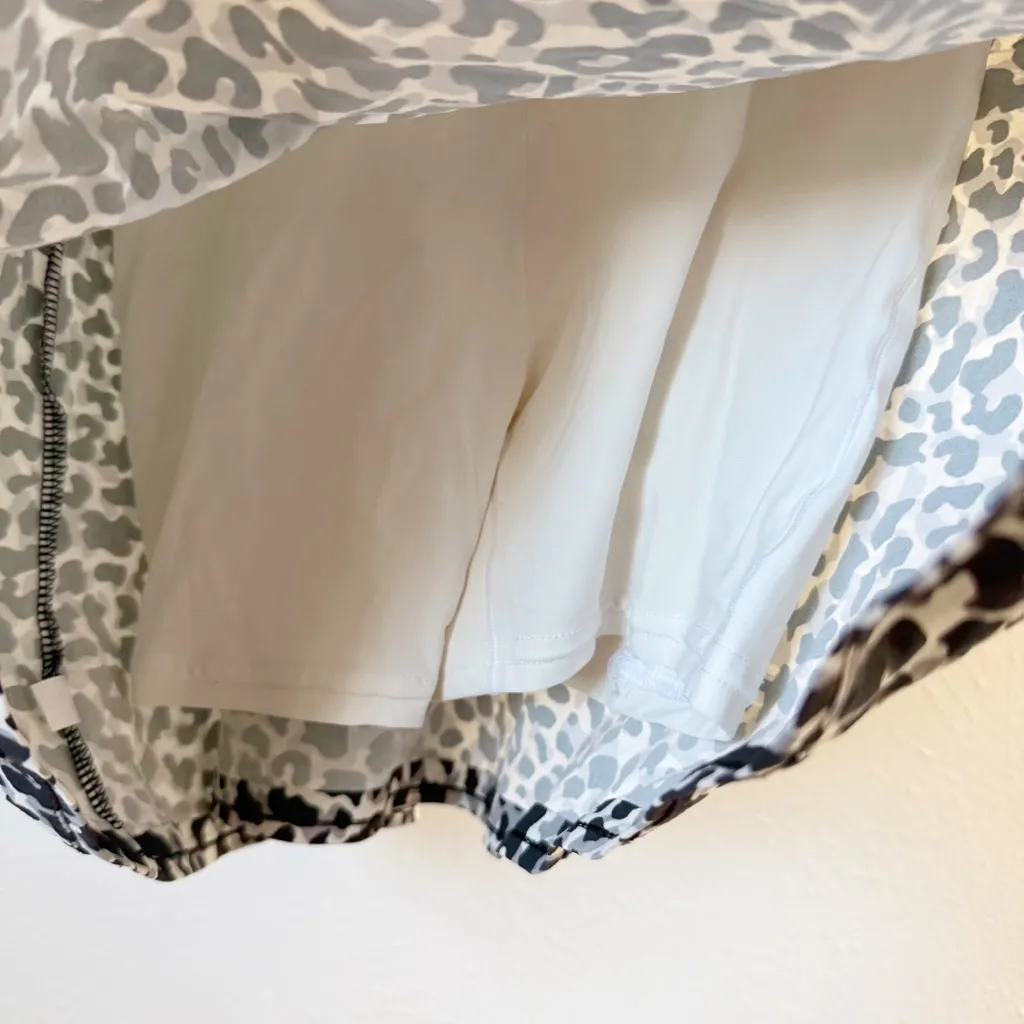 Outdoor Voices Snow Leopard Exercise Dress Sz S - Image 5