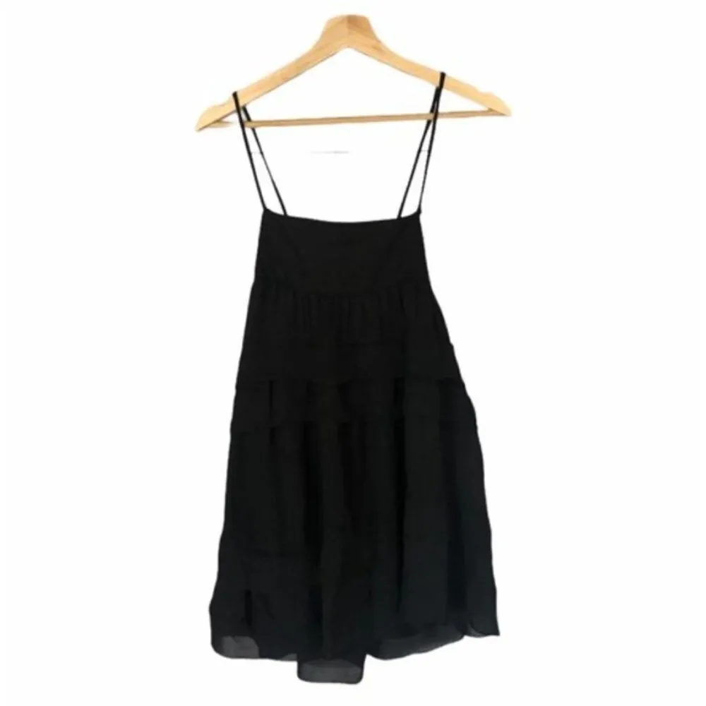 Anthropologie DRA Maggie Black Mini Dress XS NWT - Image 4