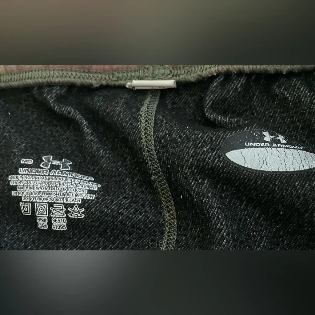 Under Armour Cold Gear X Mossy‎ Oak BreakUp Women’s Sz M Camo Leggings - Image 5