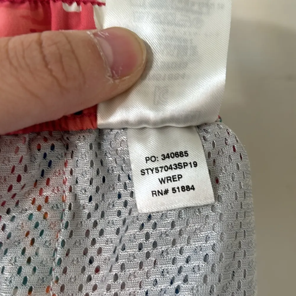 Patagonia Women’s Barely Baggies 2.5” Shorts Wild Waratah Reef Pink Size XL - Image 6