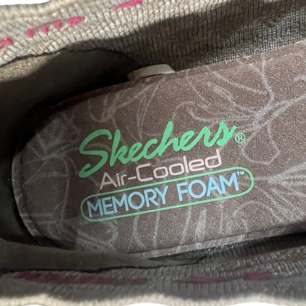 Skechers Cleo‎ Honeycomb Ballet Flats Women's Size 10 Tan Textured Pointed Toe - Image 7