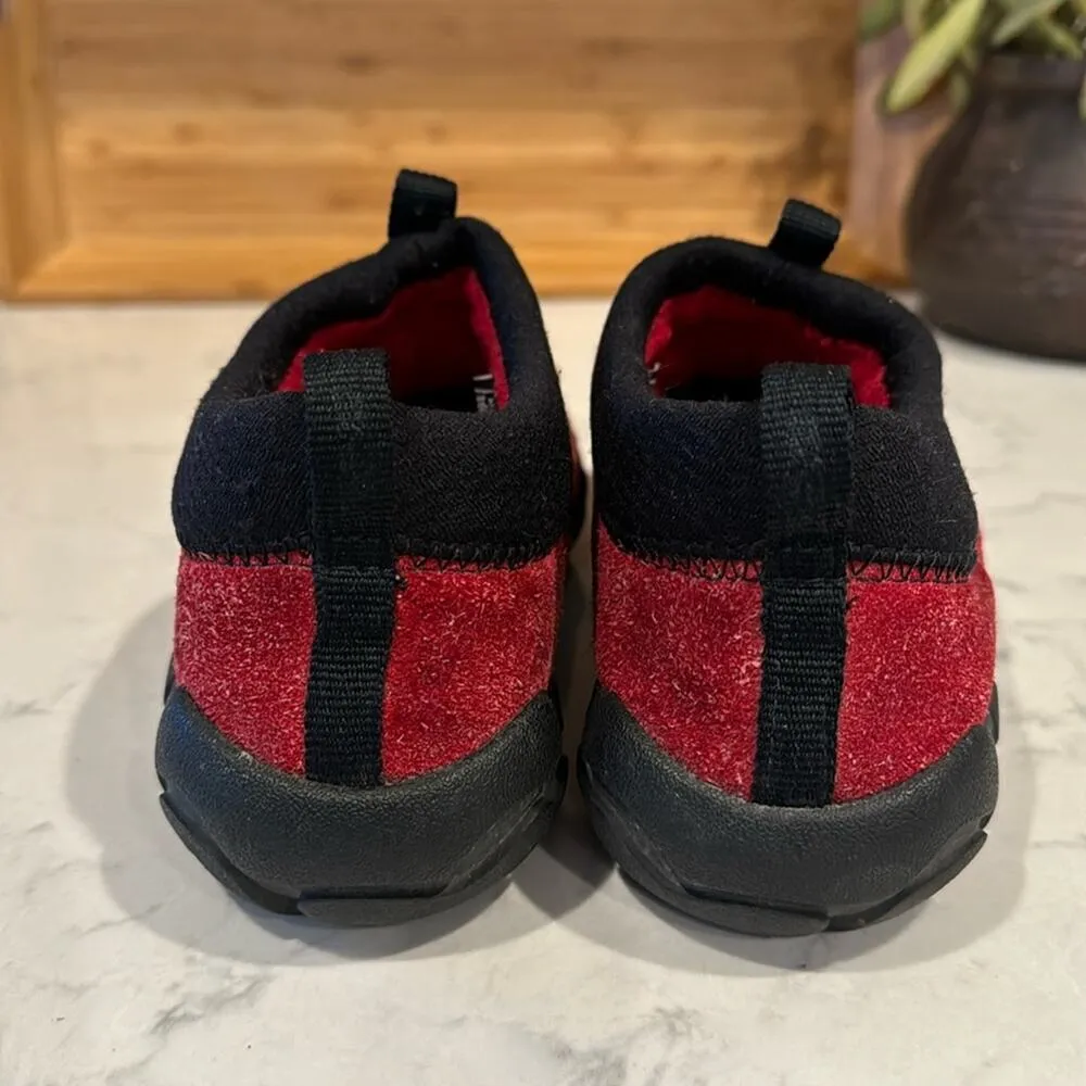 Teva Nubuck Mules Red suede Comfort Shoes camping outdoor hiking size 6 gorpcore - Image 2