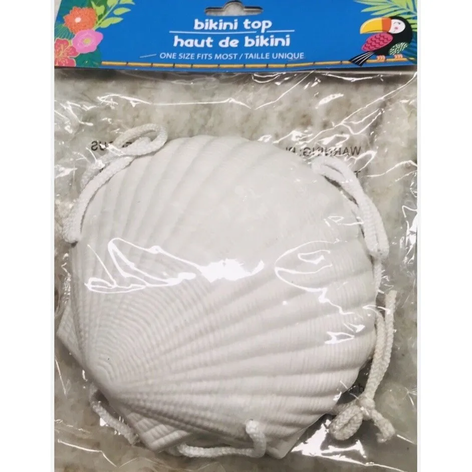 Mermaid Sea Shell Bikini Top Bra One Size Fits Most - Image 4