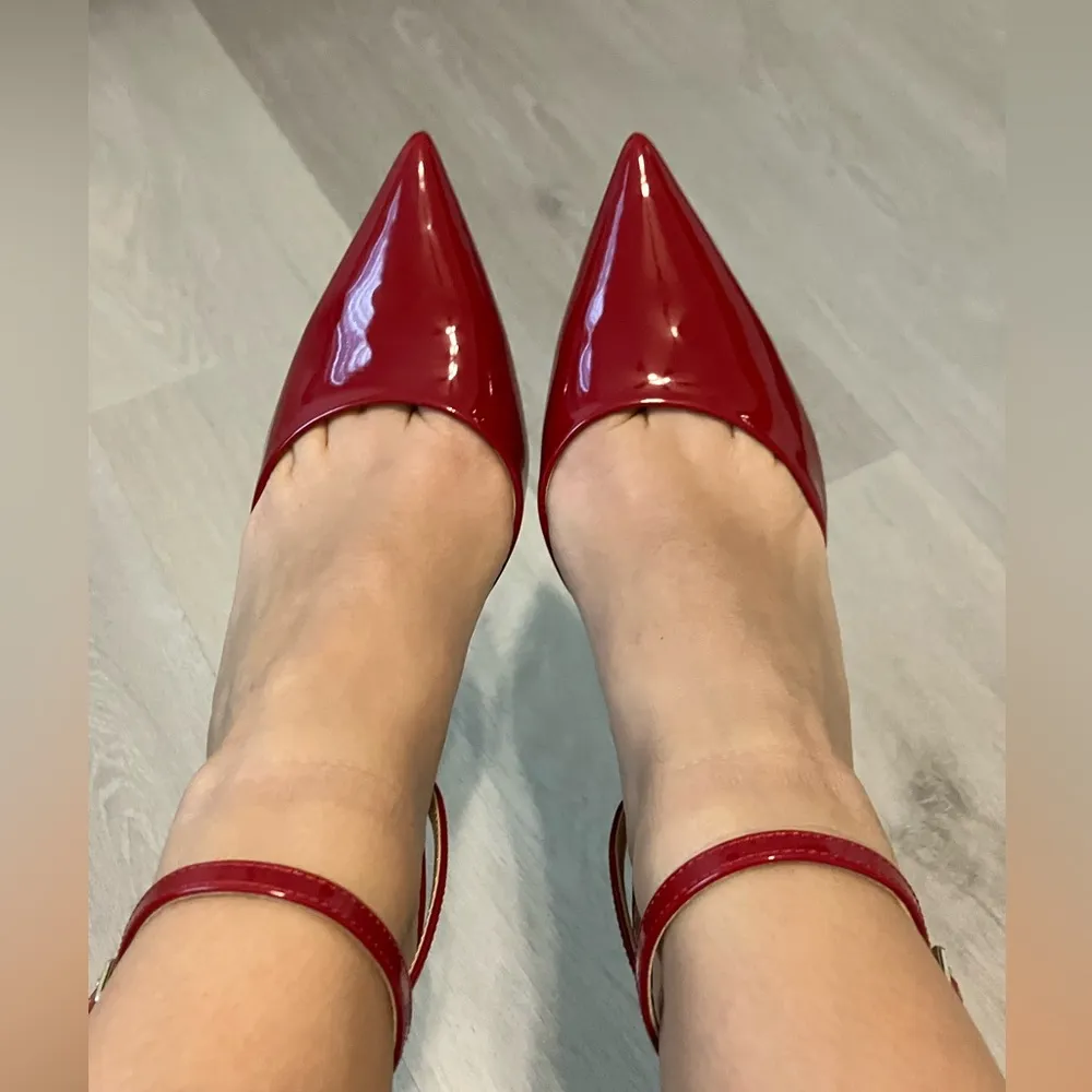 Brand new Nine West cherry red pointy heels size 9 - Image 4