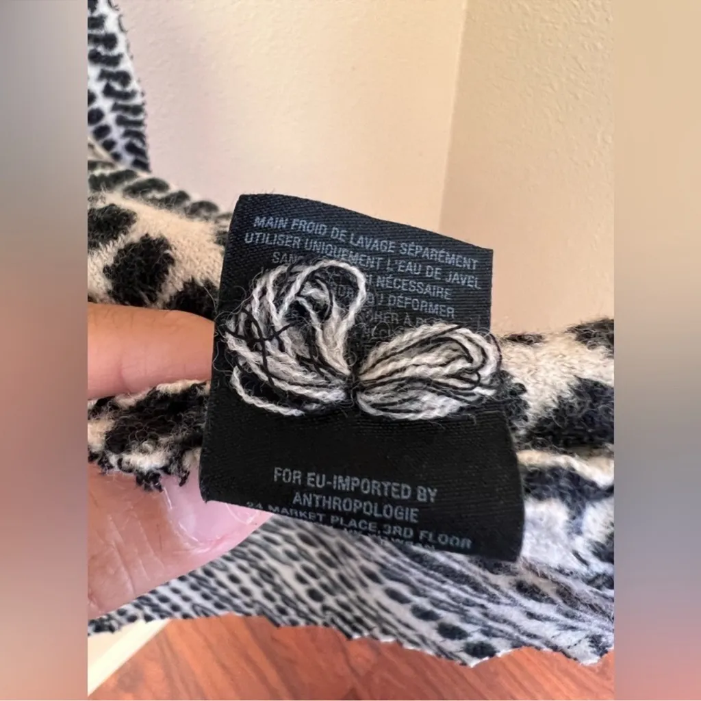 Anthropologie MOTH Open Knit Reversible Cotton Blend Sweater Vest Size XS/S - Image 7