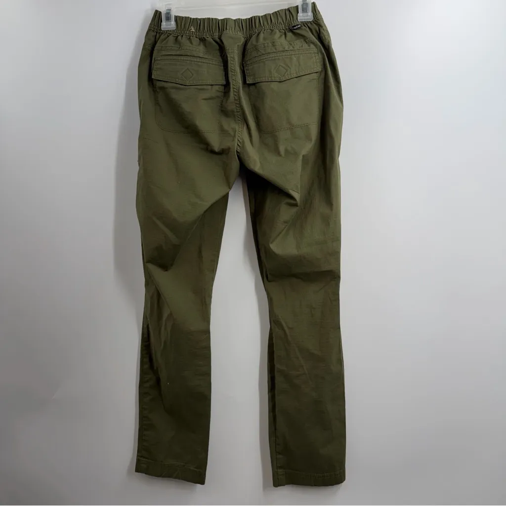 PrAna Women's Double Peak All-Around Pants size 4 Cargo green ripstop hiking - Image 4