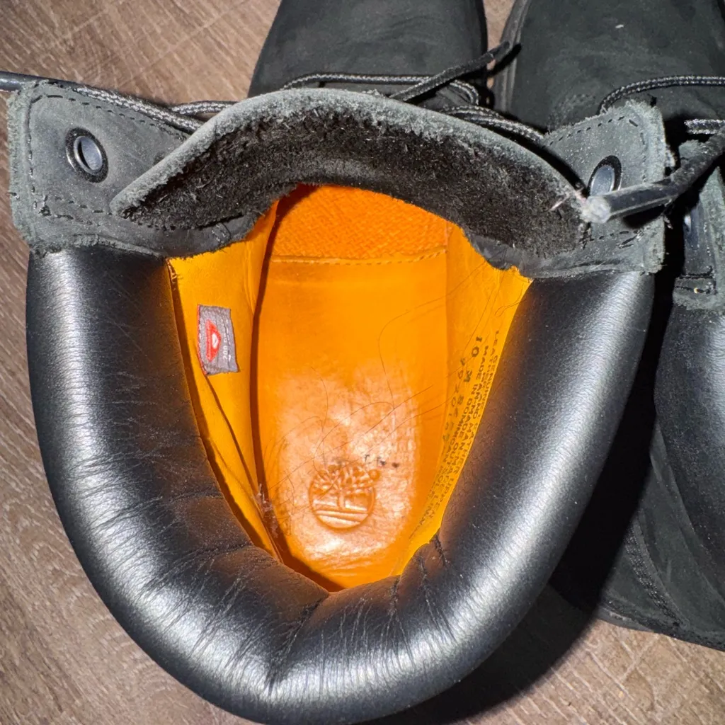 Timberland Black Combat Boots - Image 4