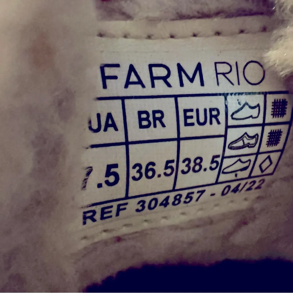 Farm Rio Women’s Anika Platform Sneaker Navy Blue Tapestry US 7.5 - Image 9