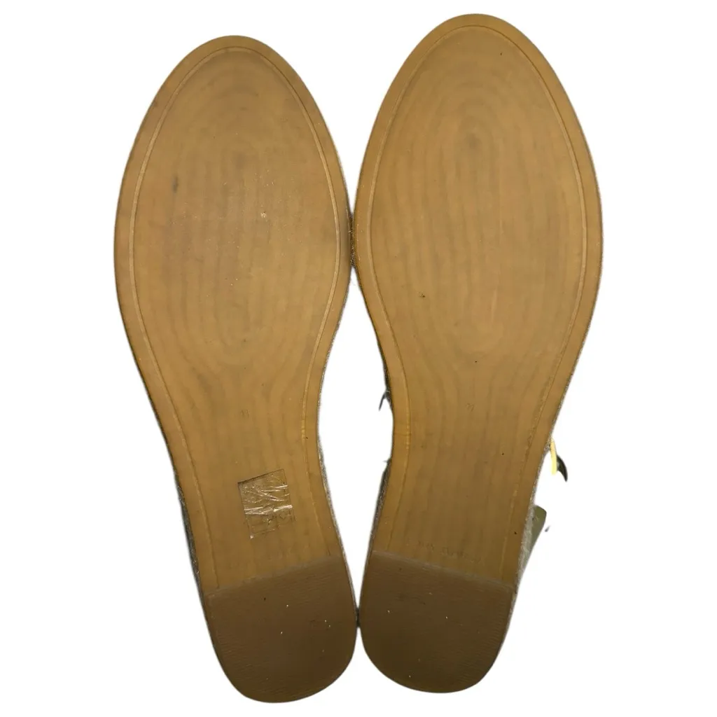 Tory Burch Sz 11 Pistachio Green Leather Fisherman Platform Espadrilles Sandals - Image 10