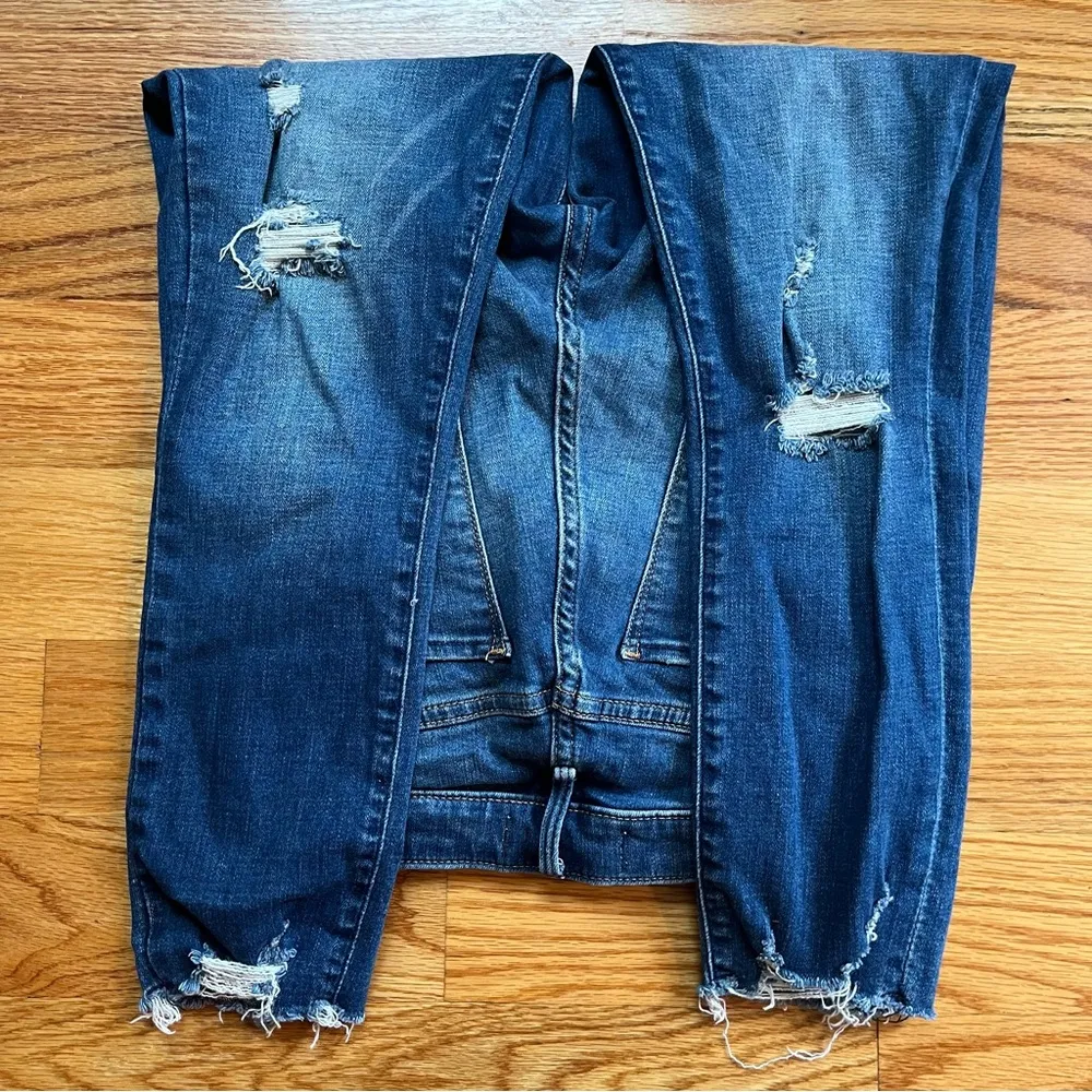 Abercrombie & fitch high rise super skinny ankle jeans size 27 / 4s - Image 5