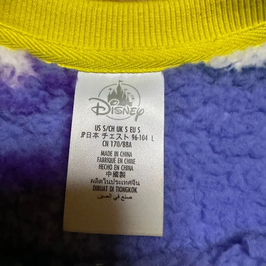Disney Sherpa Fleece all over pullover small over - Image 3