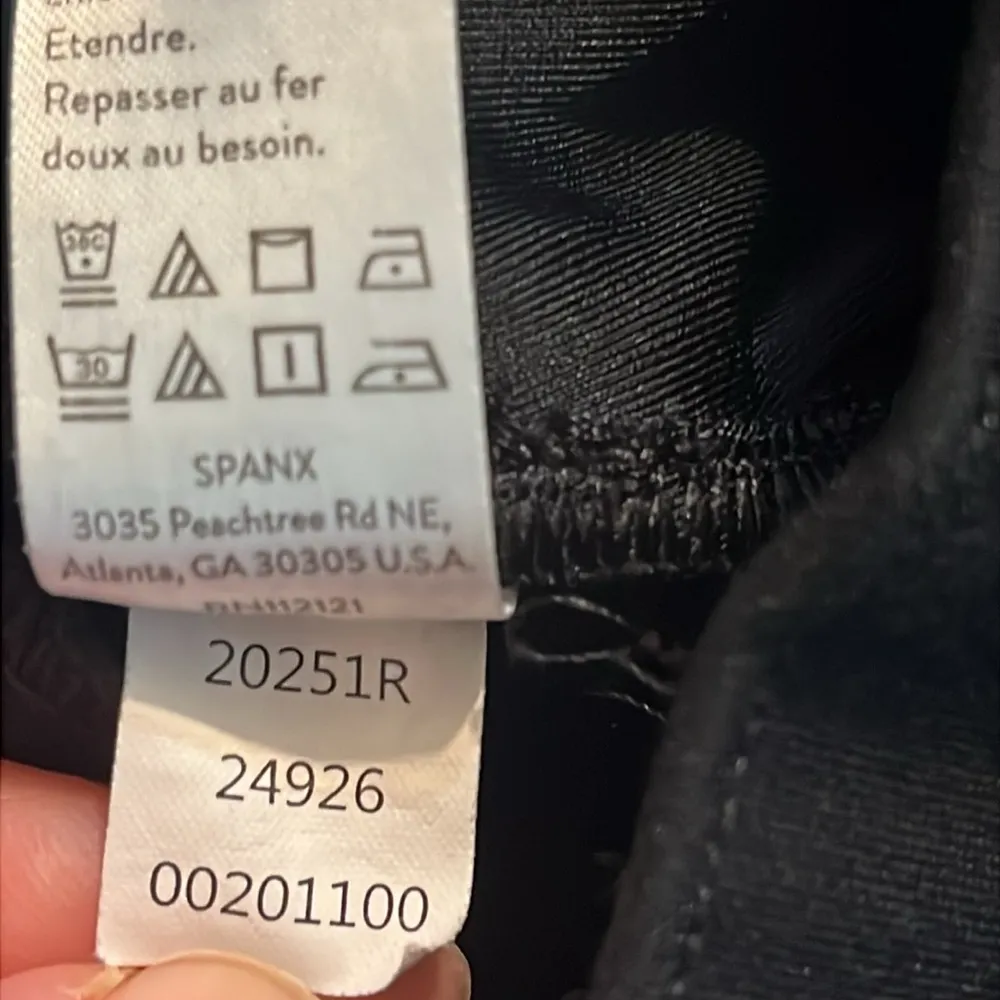 SPANX The perfect pant Black Backseam Skinny Pants High-Waisted Stretch size S - Image 9