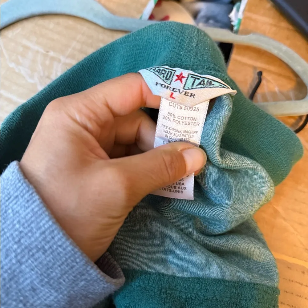 Hard Tail Forest Green Terrycloth Y2K Short Shorts Size L - Image 3