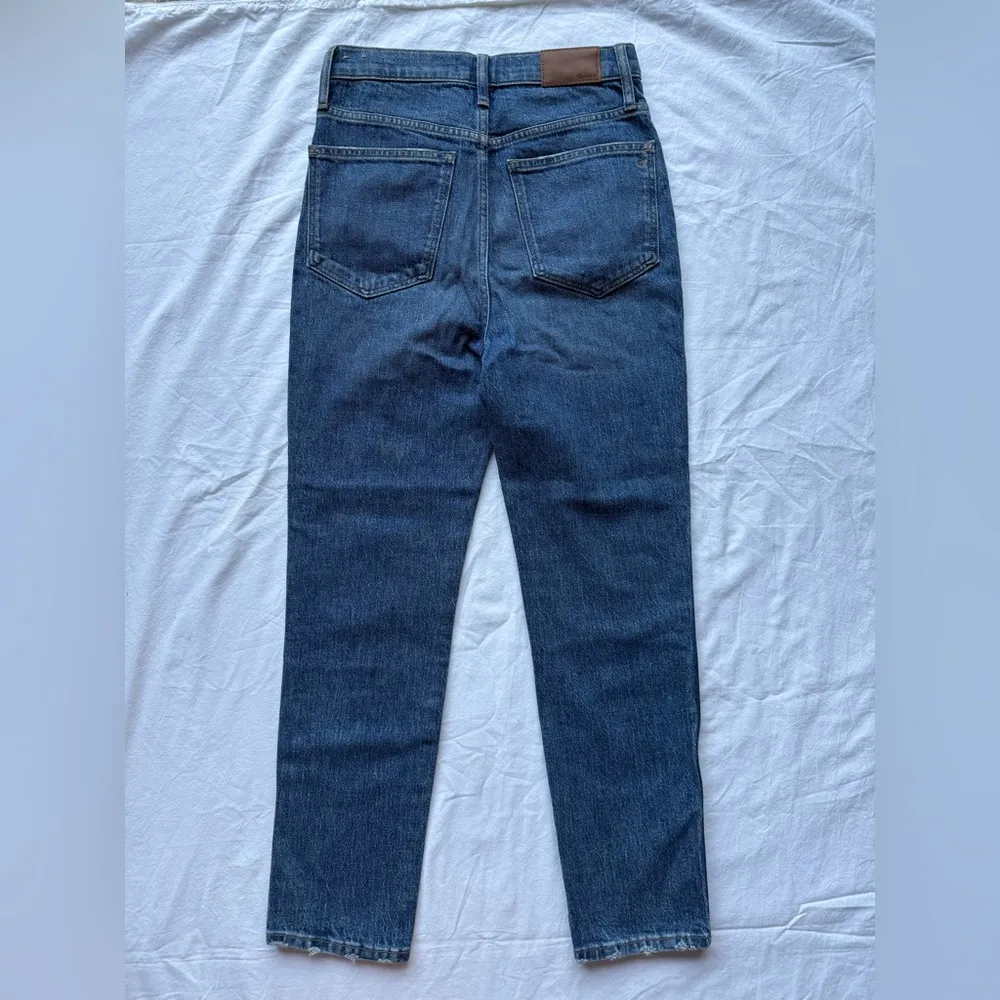 Madewell High Waisted Stovepipe Denim Jeans in Pendleton - Image 5