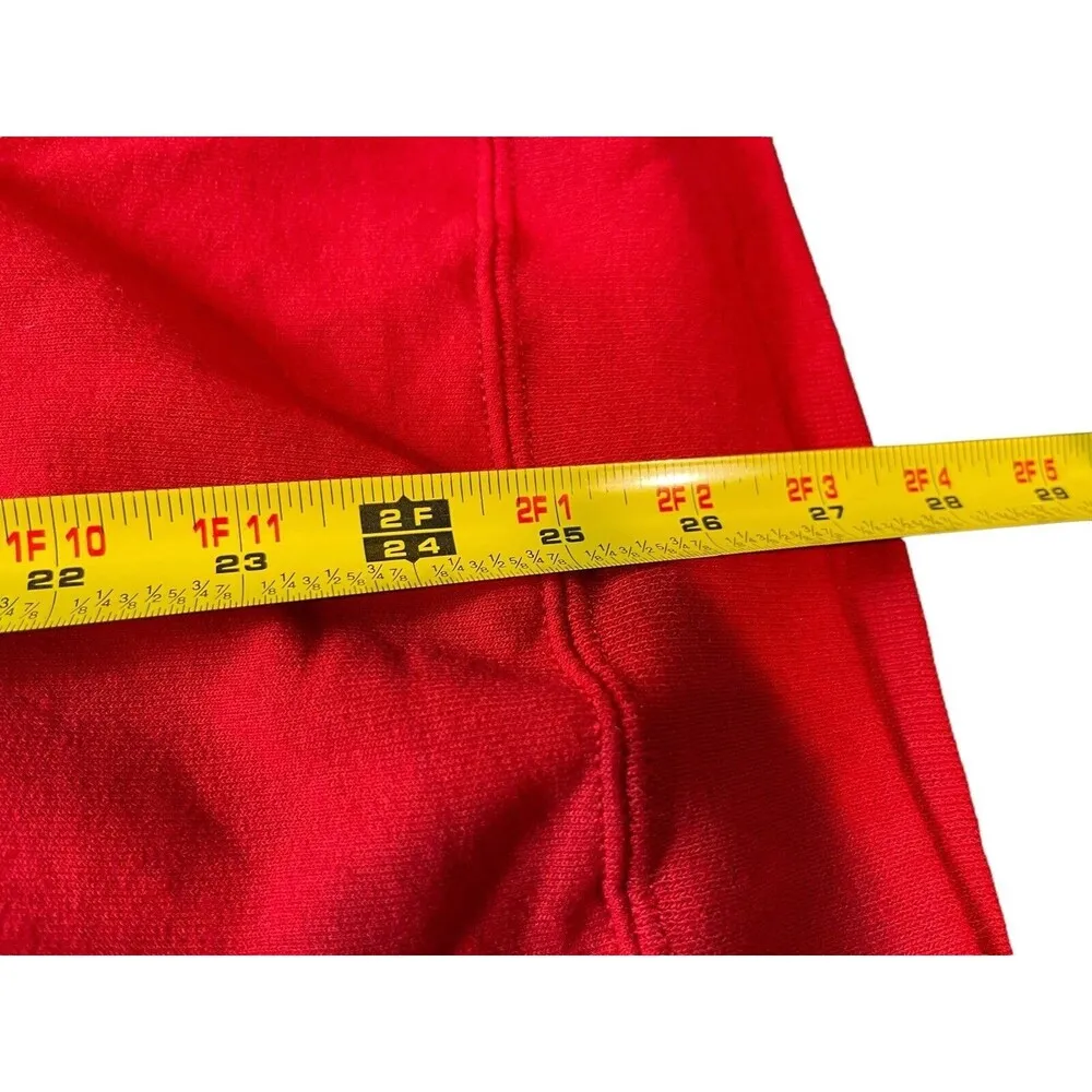 Jerzees Home Of The Free American Patriotic Eagle Red Crewneck Sweatshirt L NWT - Image 8